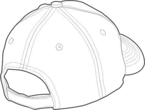 500x379 hat drawing art draw clothes hats human cap clothing baseball - Baseball Cap Drawing