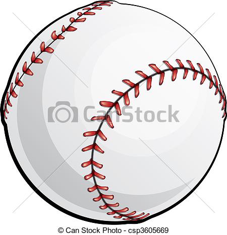 450x466 Vector Baseball - Baseball Drawing