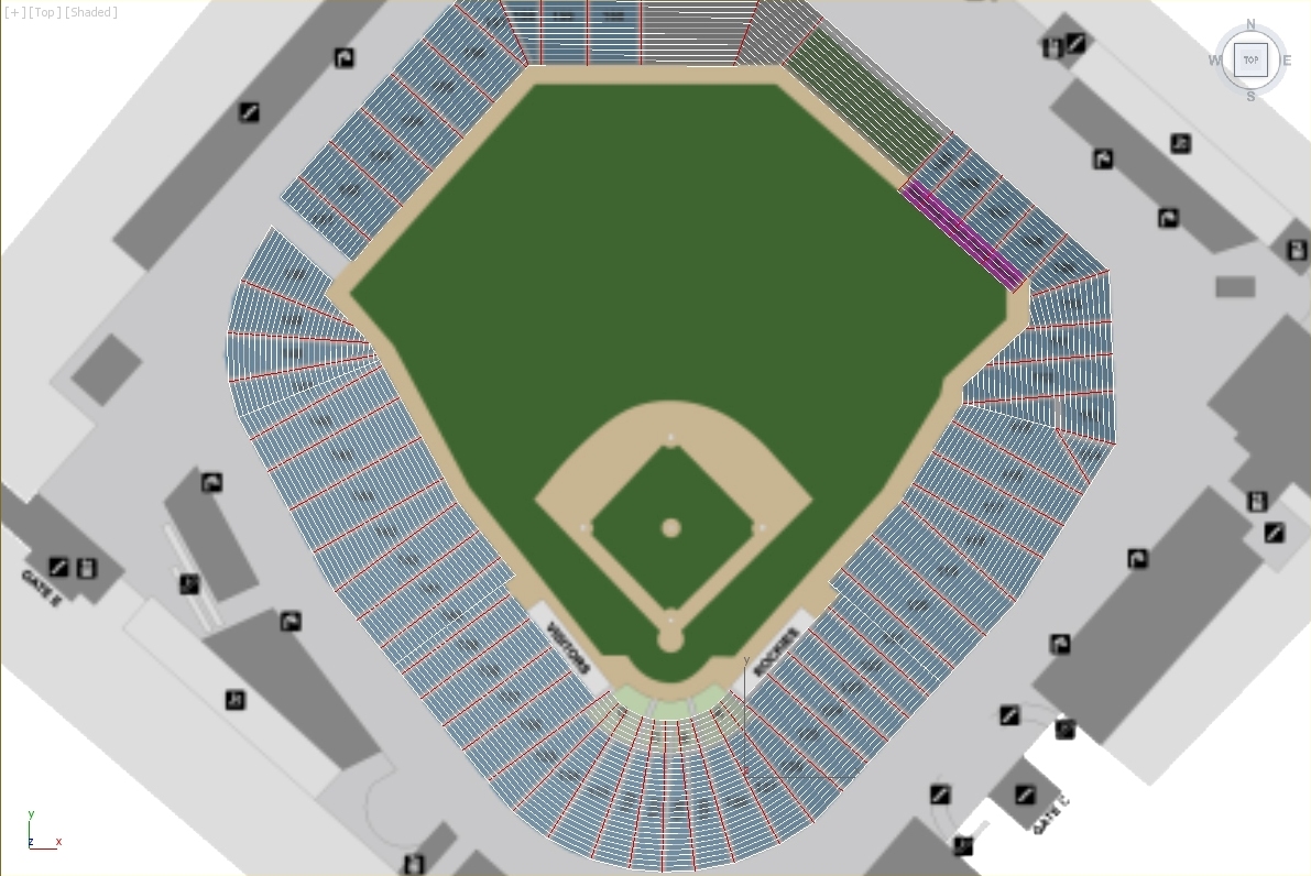 Baseball Field Drawing at PaintingValley.com | Explore collection of ...