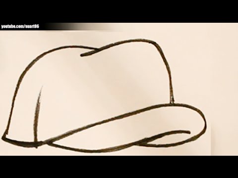 Baseball Hat Drawing at PaintingValley.com | Explore collection of ...