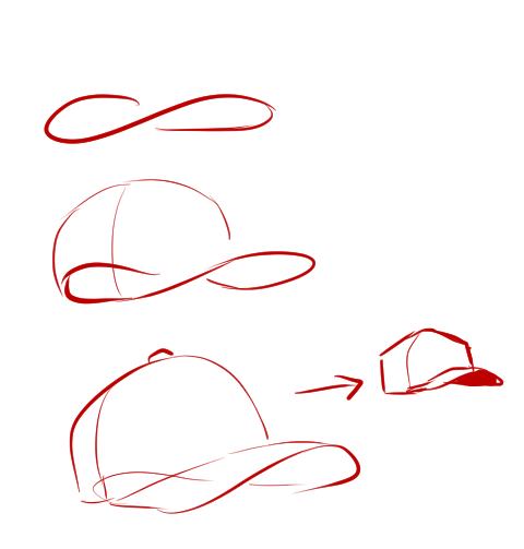 Baseball Hat Drawing At Paintingvalley Com Explore Collection Of