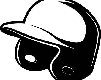340x270 Baseball Helmet Clipart Great Free Clipart, Silhouette, Coloring - Baseball Helmet Drawing