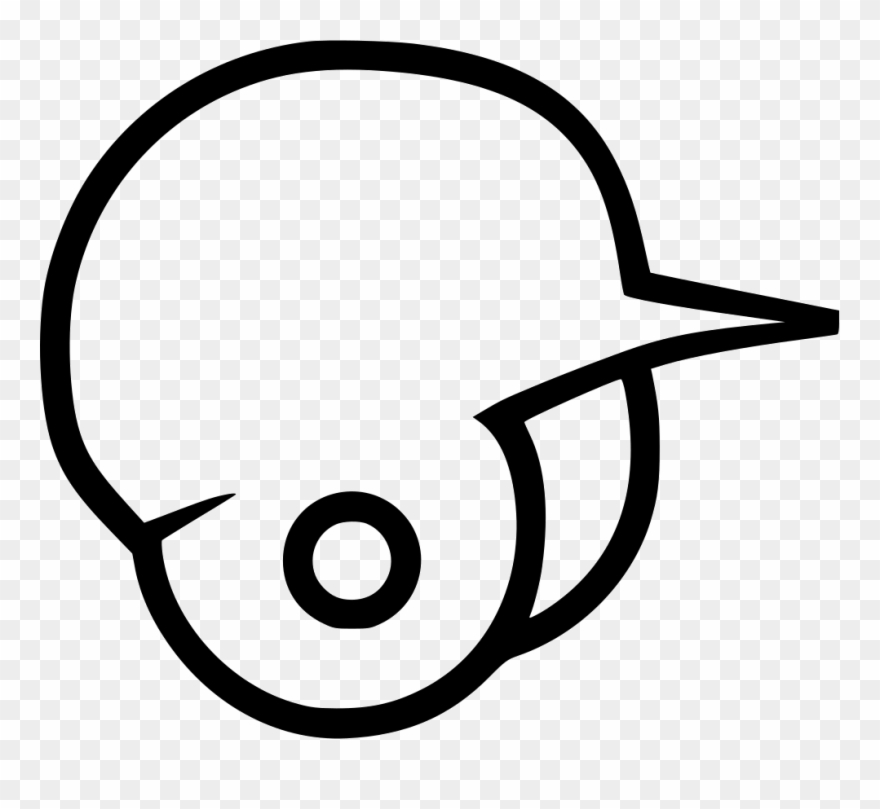 880x809 Baseball Helmet Drawing At Getdrawings Com Free - Baseball Helmet Drawing