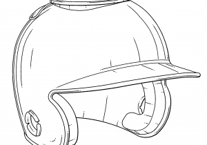 300x210 drawing of a helmet drawing of a helmet how to draw a football - Baseball Helmet Drawing
