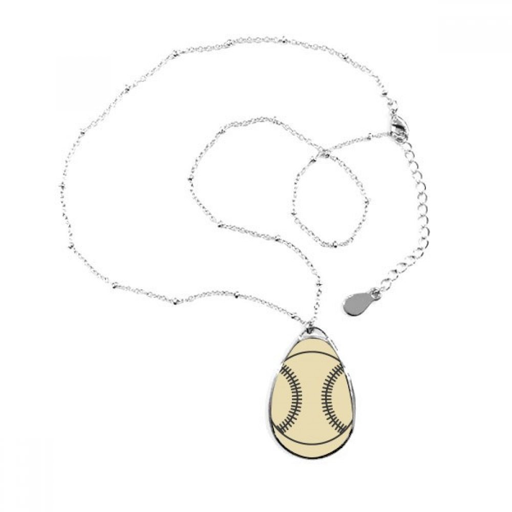1000x1000 baseball sport line drawing pattern teardrop shape pendant - Baseball Line Drawing