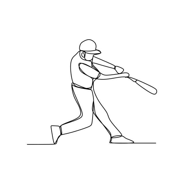 Baseball Line Drawing at Explore collection of