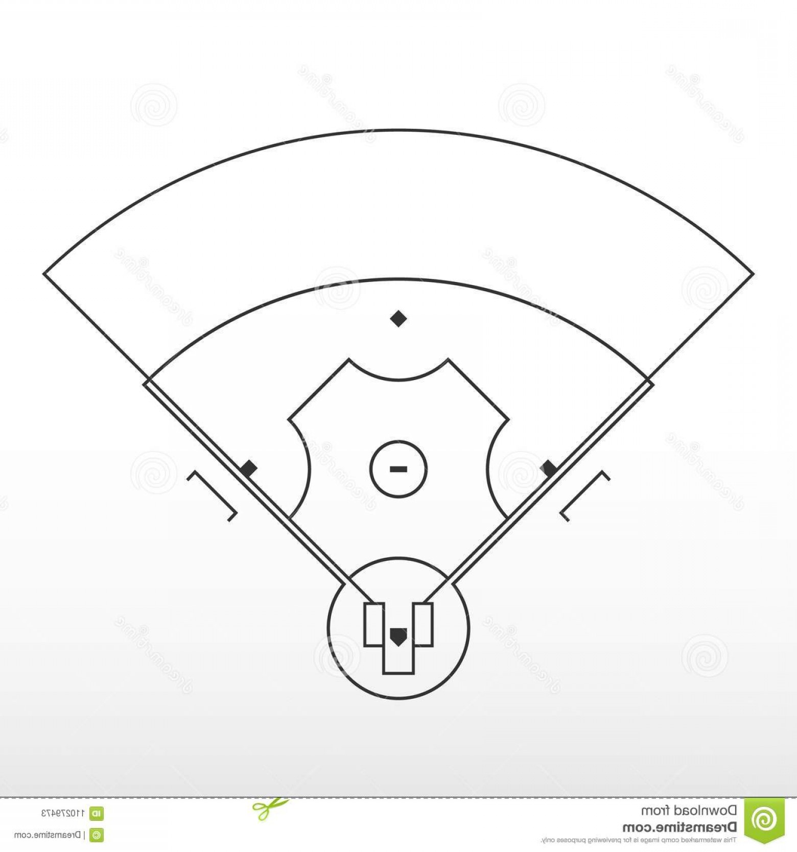 Baseball Line Drawing at Explore collection of