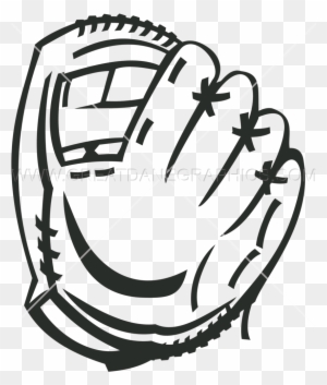 300x353 baseball glove - Baseball Mitt Drawing