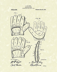 240x300 baseball glove drawings fine art america - Baseball Mitt Drawing