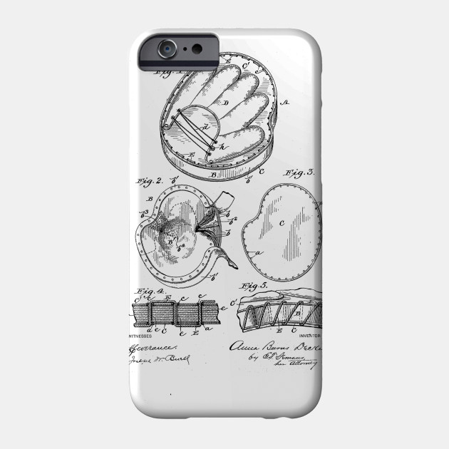 630x630 baseball glove patent drawing - Baseball Mitt Drawing