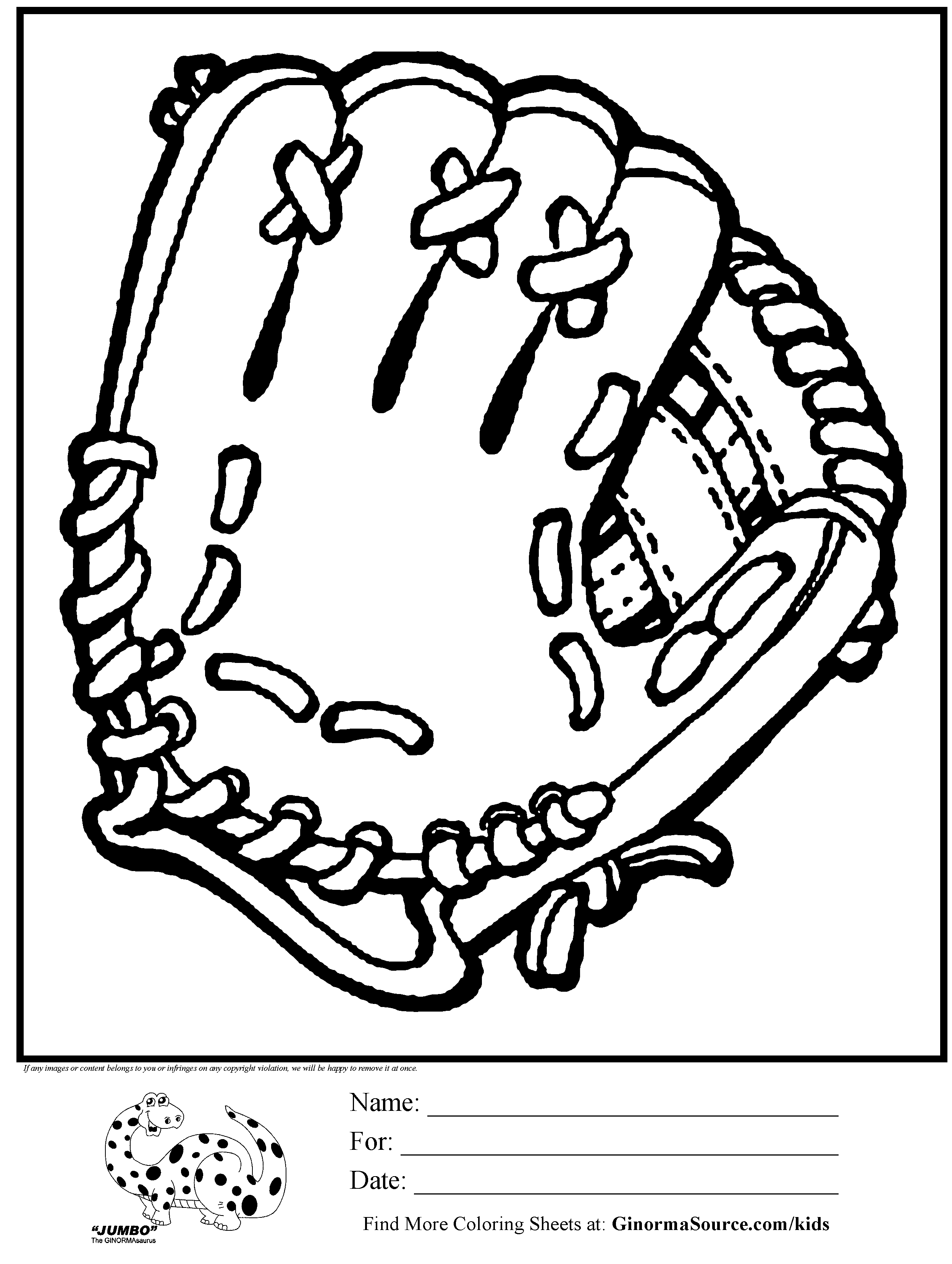 Baseball Mitt Drawing at Explore collection of