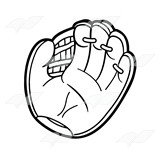160x160 abeka clip art baseball glove - Baseball Mitt Drawing