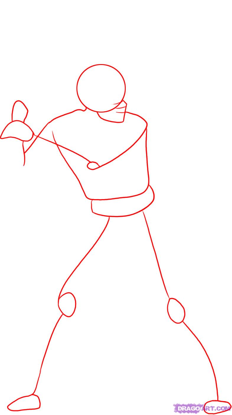 786x1405 Draw A Baseball Player, Step - Baseball Player Drawing