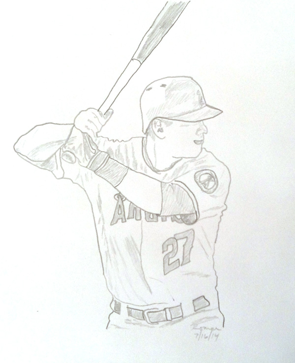 Baseball Player Drawing at Explore collection of