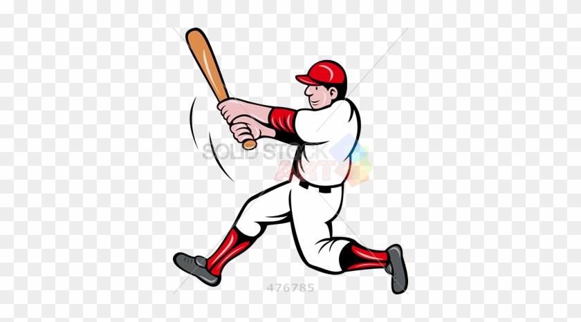 840x466 Stock Illustration Of Cartoon Drawing Of Baseball Batter - Baseball Player Drawing