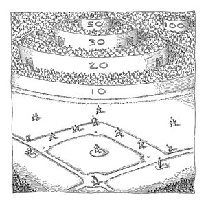 300x297 baseball stadium drawings fine art america - Baseball Stadium Drawing