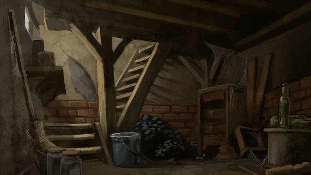 622x350 the night of the hunter basement - Basement Drawing