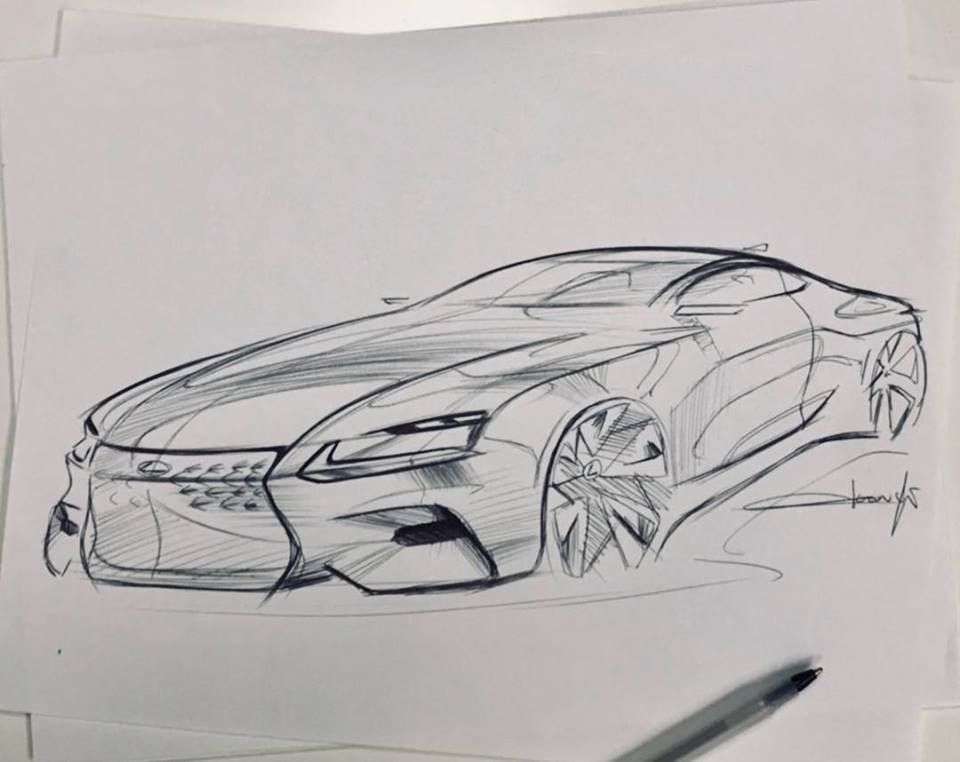 960x762 draw car basic - Basic Car Drawing