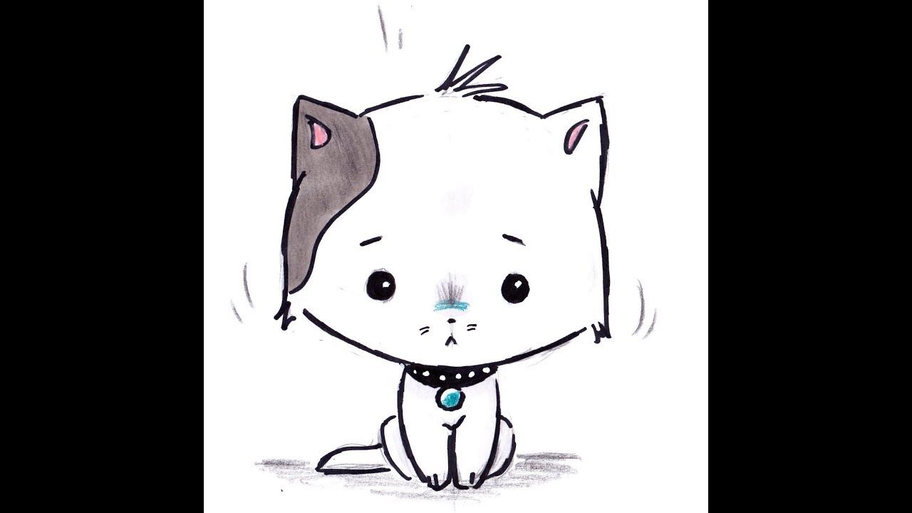 1280x720 How To Draw A Cat - Basic Cat Drawing