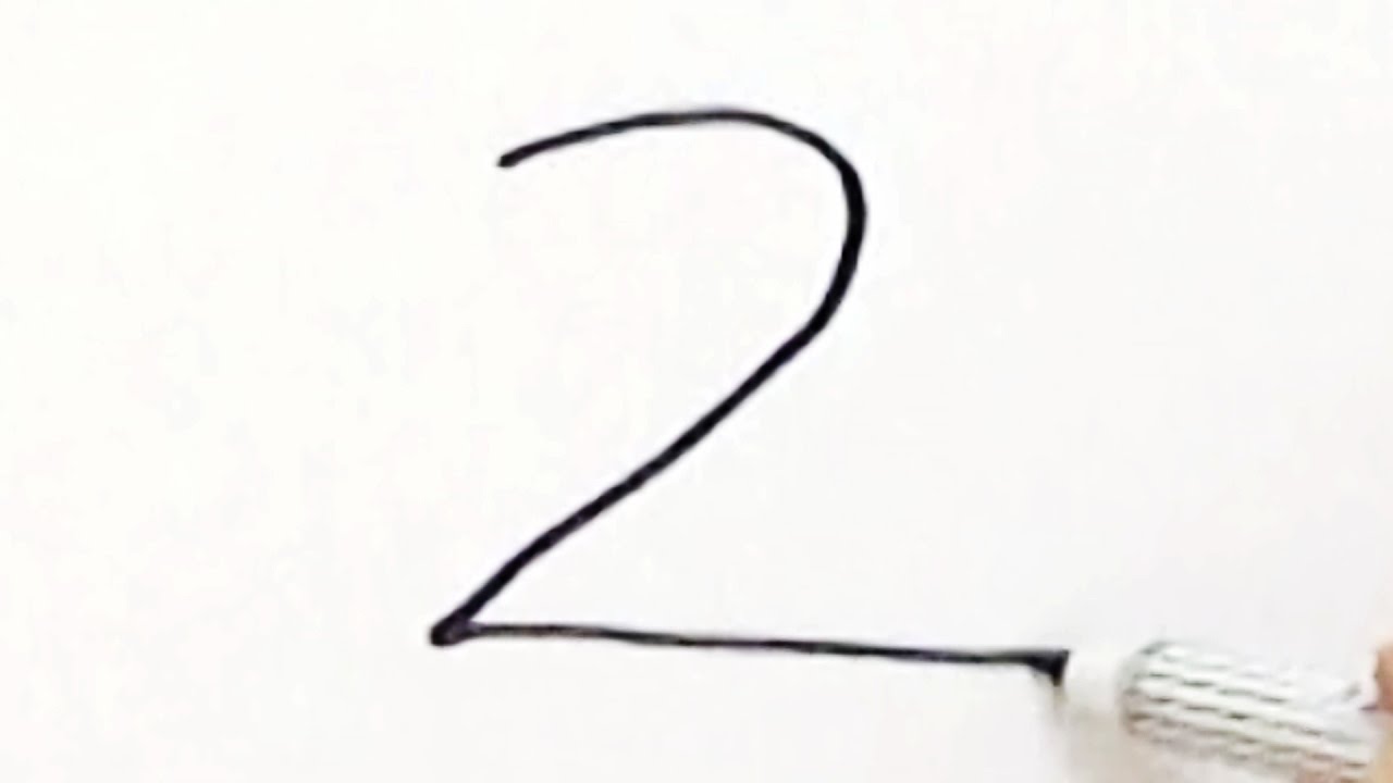 1280x720 How To Draw A Cute Dragon Using The Number - Basic Dragon Drawing