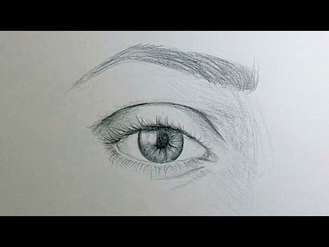 480x360 How To Draw Eyes - Basic Eye Drawing