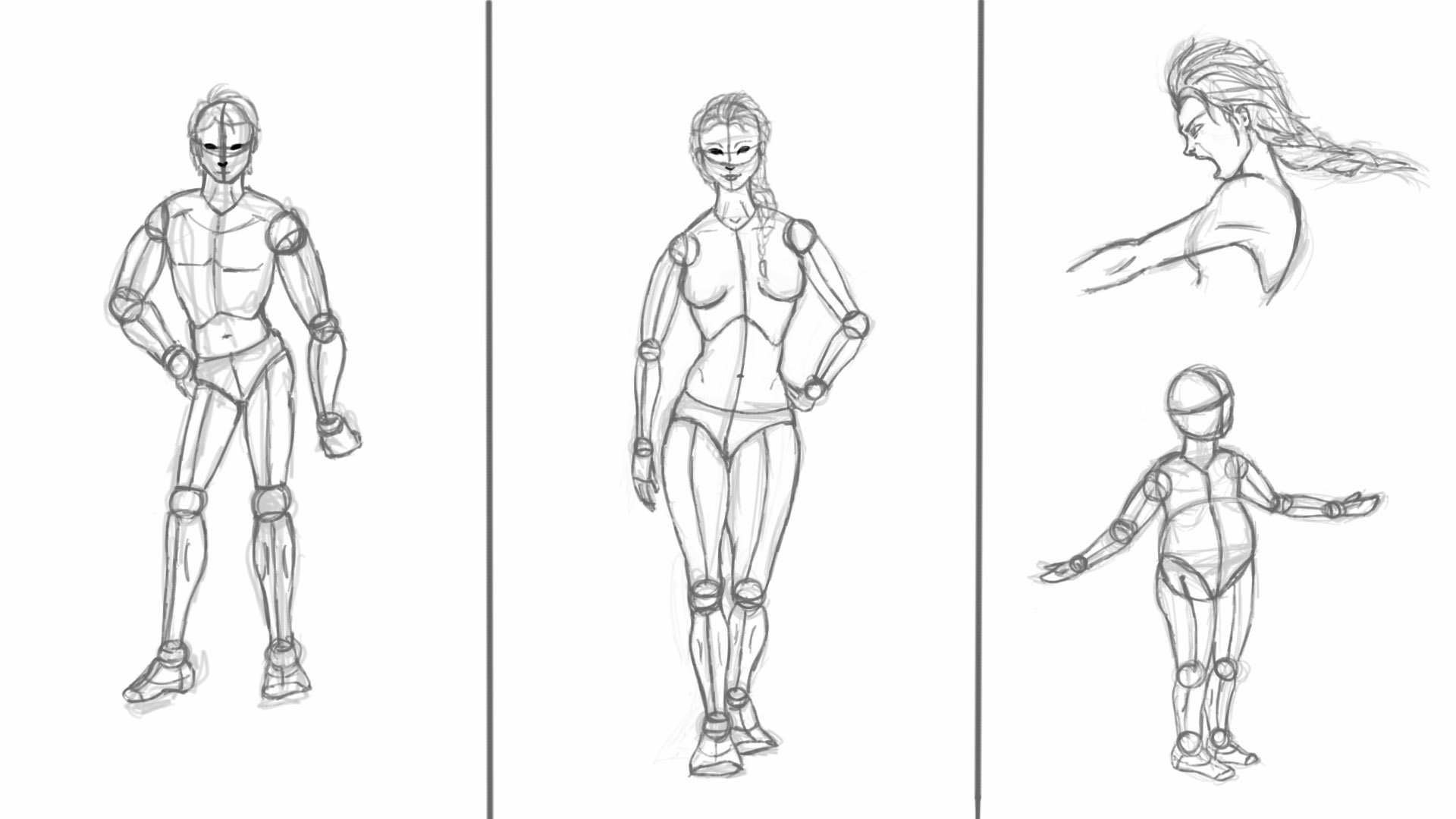 1920x1080 Learning To Draw - Basic Figure Drawing