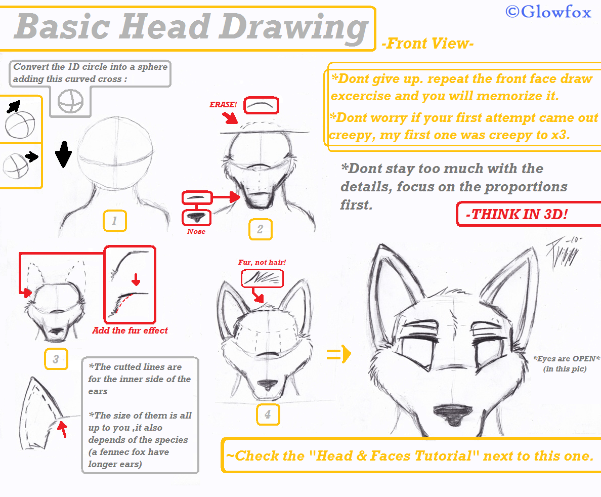 1188x982 Basic Head Drawing Tutorial - Basic Head Drawing