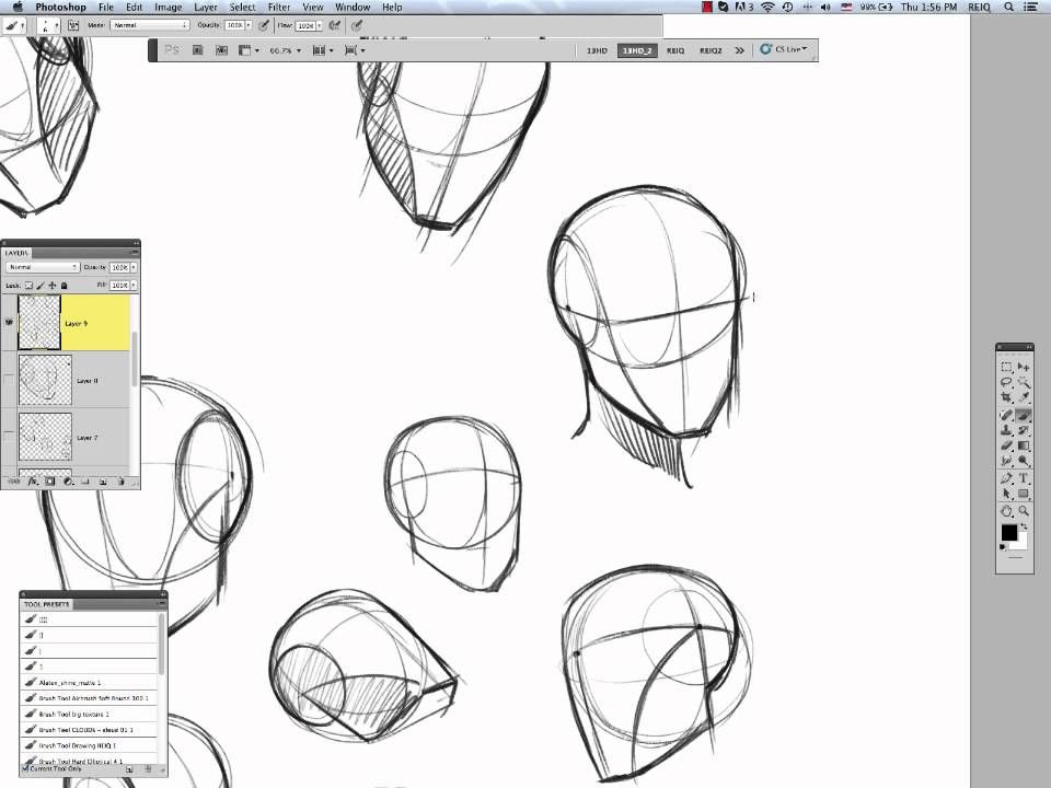 960x720 how to practice andrew loomis - Basic Head Drawing