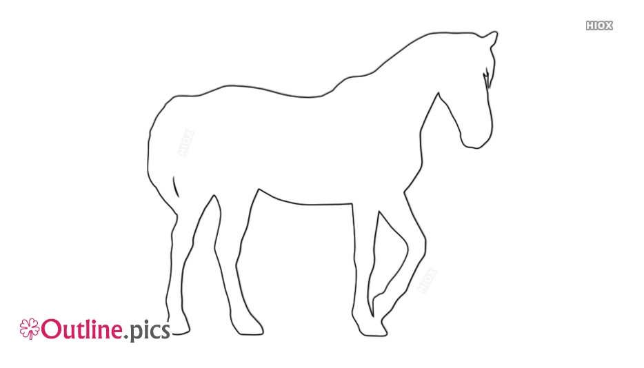 934x534 Basic Horse Outline Outline Pics - Basic Horse Drawing