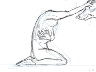 320x240 part of a wip i'm going to draw clothes, i just always focus on basic - Basic Human Drawing