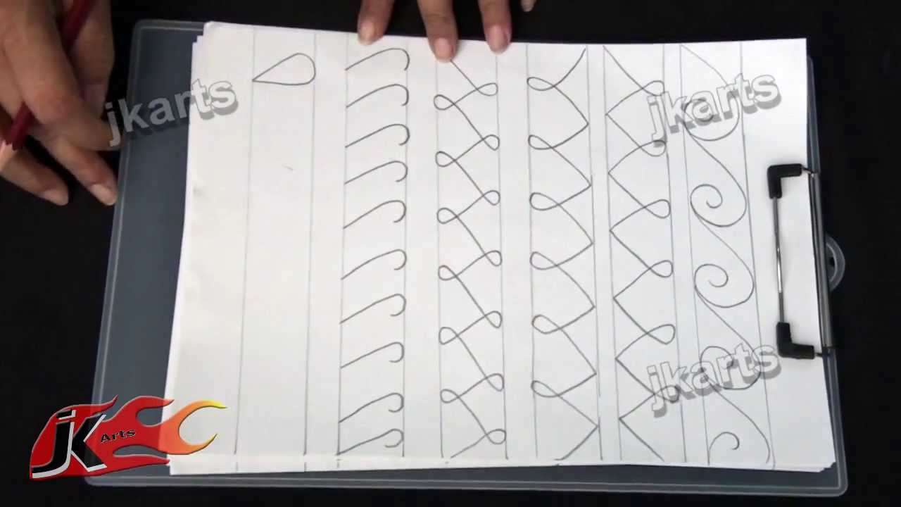 1280x720 Basic Drawing Strokes, Lines, Curves And Figures How To Draw - Basic Line Drawing