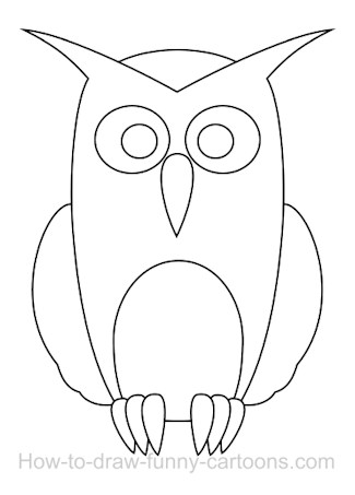 Basic Owl Drawing At Paintingvalley Com Explore Collection Of