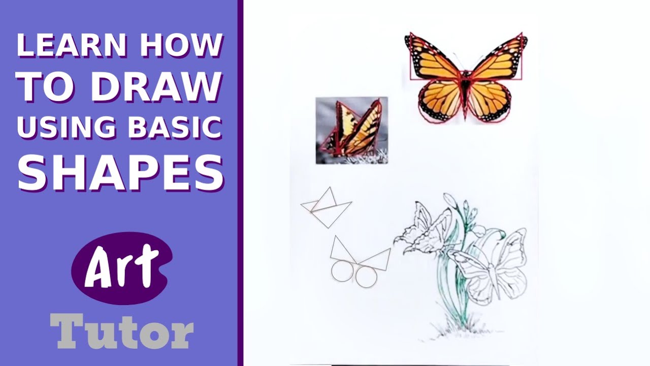 1280x720 Learn How To Draw Using Basic Shapes - Basic Shapes Drawing
