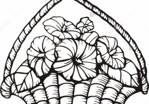 300x210 flower basket sketch flower basket sketch pencil drawings - Basket Drawings