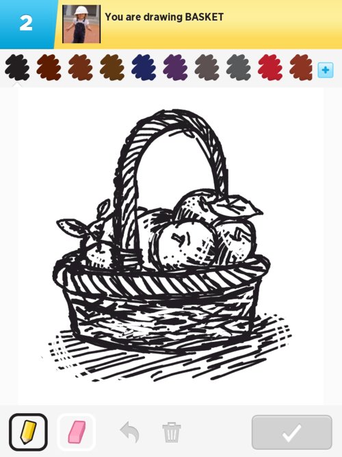 500x667 Basket Drawings - Basket Drawings