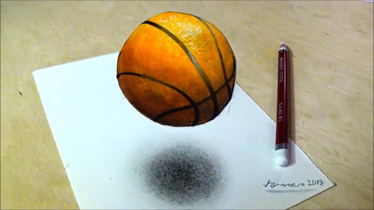 1280x720 How To Draw Basketball - Basketball Ball Drawing