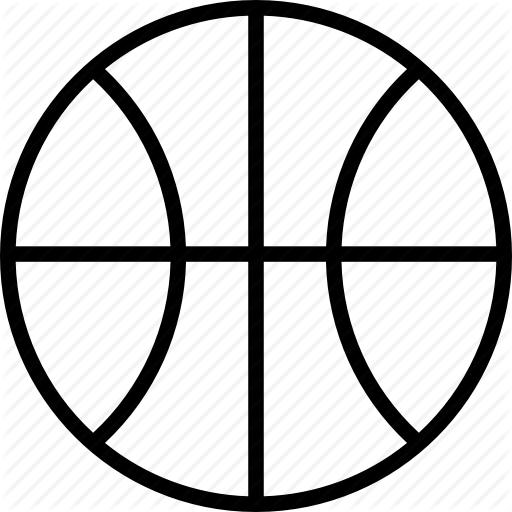 512x512 ball, basket, basketball, basketball ball, nike, spalding icon - Basketball Ball Drawing