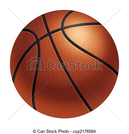 450x470 realistic basketball computer generated illustration realistic - Basketball Ball Drawing