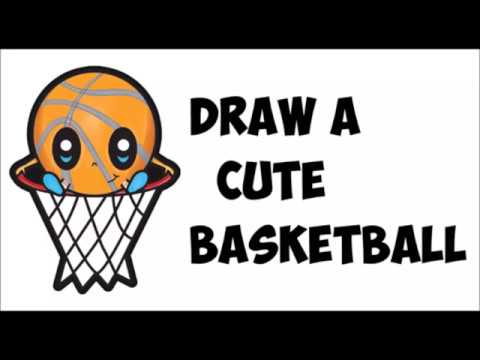480x360 How To Draw A Cartoon Basketball Guy Easy Step - Basketball Cartoon Drawing