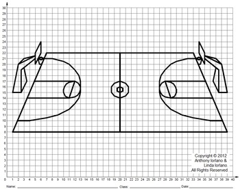 350x276 basketball court, march, road to winning, coordinate drawing - Basketball Court Drawing