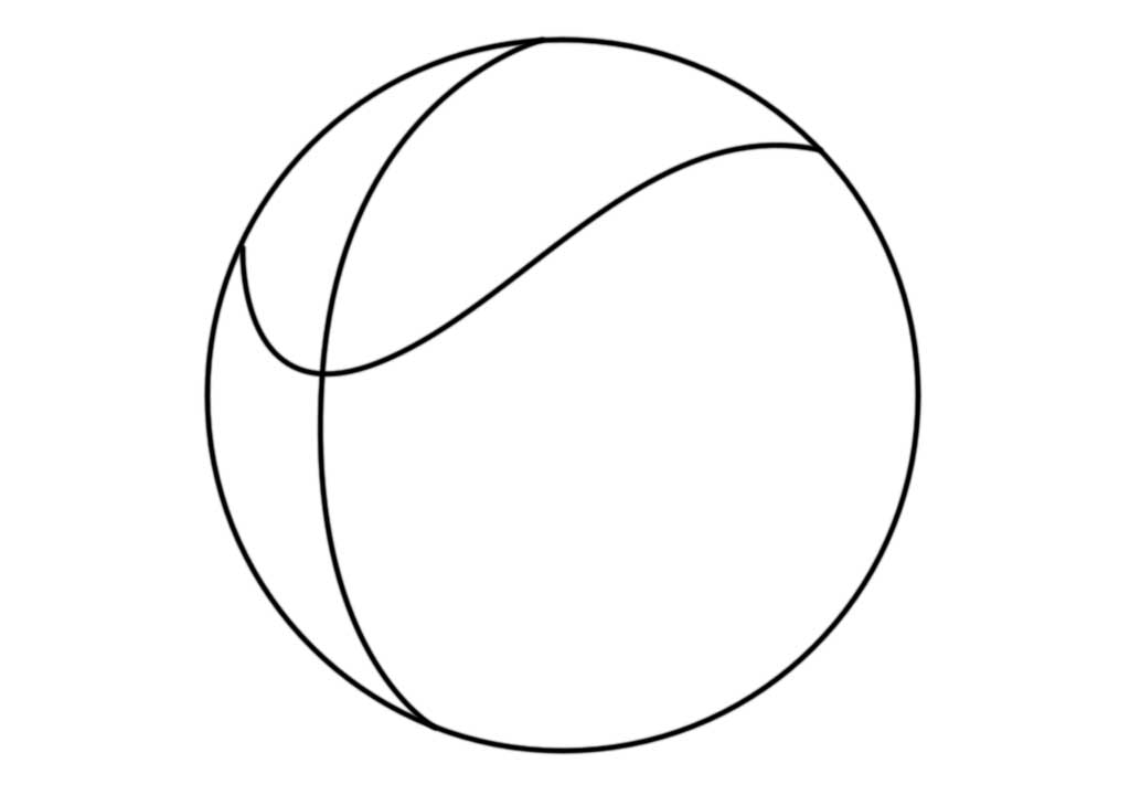 1024x720 How To Draw A Basketball Drawing - Basketball Drawing Ideas