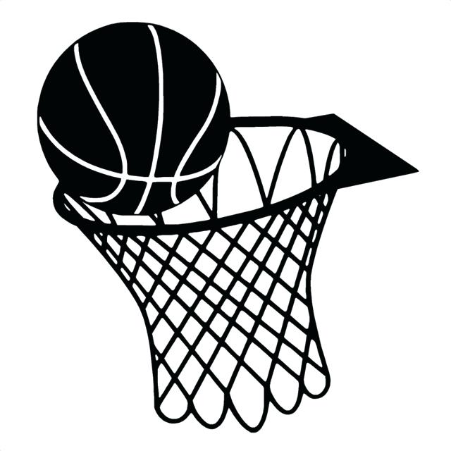 Basketball Goal Drawing at Explore collection of