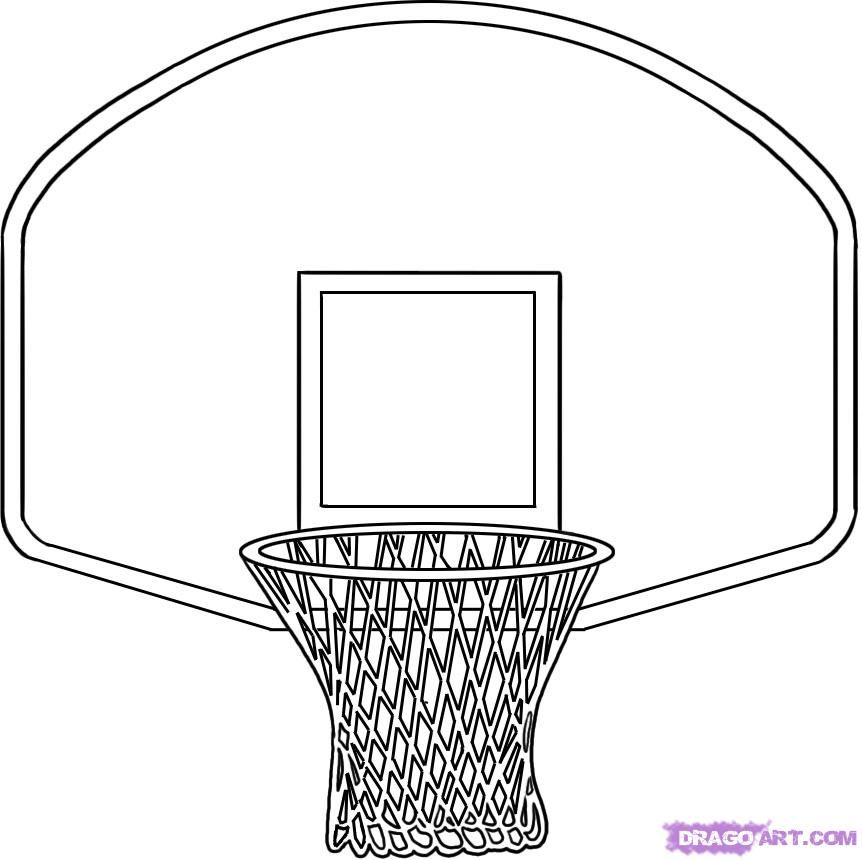 862x860 how to draw a basketball hoop step luke reading fair - Basketball Goal Drawing