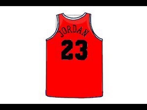 480x360 how to draw a jersey - Basketball Jersey Drawing