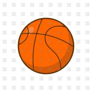 300x300 Continuous One Line Drawing Basketball Icon Vector Illustration - Basketball Line Drawing