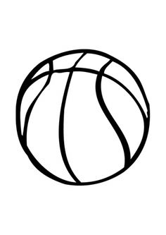 236x333 Printable Basketball Drawing Fun Basketball Drawings - Basketball Line Drawing