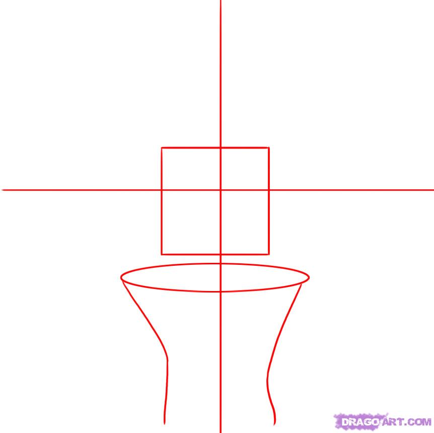 862x860 Step How To Draw A Basketball Hoop - Basketball Net Drawing