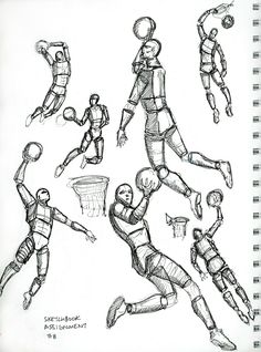 236x318 How To Draw A Basketball Player Step - Basketball Player Drawing