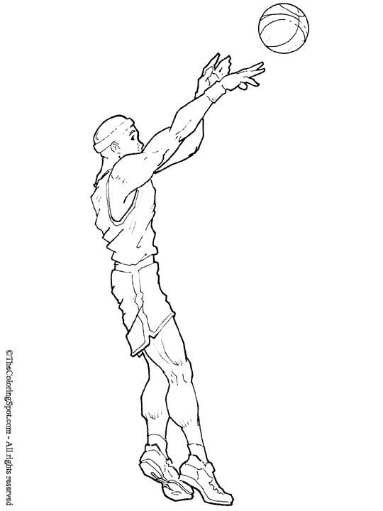540x720 Image Result For Basketball Player Drawing From The Back Art - Basketball Player Drawing