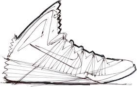 Basketball Shoes Drawing At Paintingvalley.com 